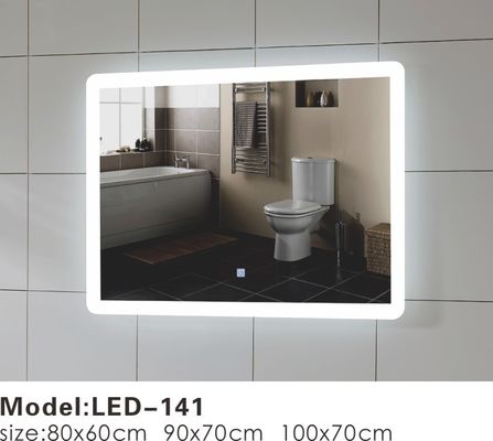 Home Illuminated Heated Touch Led Bathroom Mirror With Integrated Lights In Them