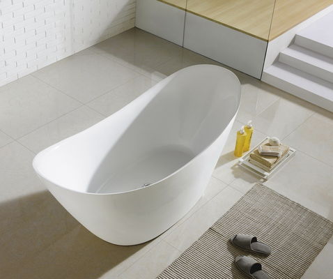 Tief tränkende Stand-alleinwanne im kleinen Badezimmer, 60 x 30 60 x 32 60 x 36 Harz-freistehende Wannen