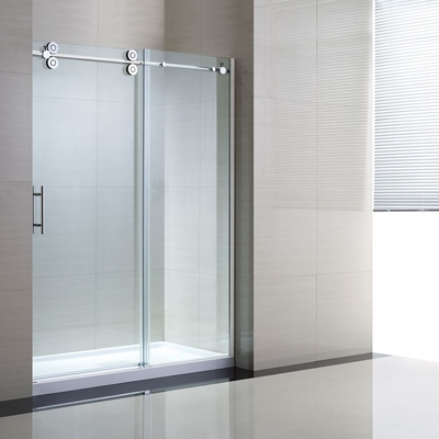 Ausgeglichener Glasschiebetür-Duscheinschließungs-Ersatz, 48" Duschtür